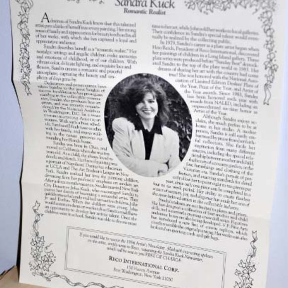 Rare Victorian Night Before Christmas Plate From Victorian Christmas Collection - Picture 5 of 7